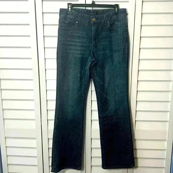 Seven7 Mid Rise Stretch Flare Jeans Size 10 Inseam 30” - Picture 1 of 8